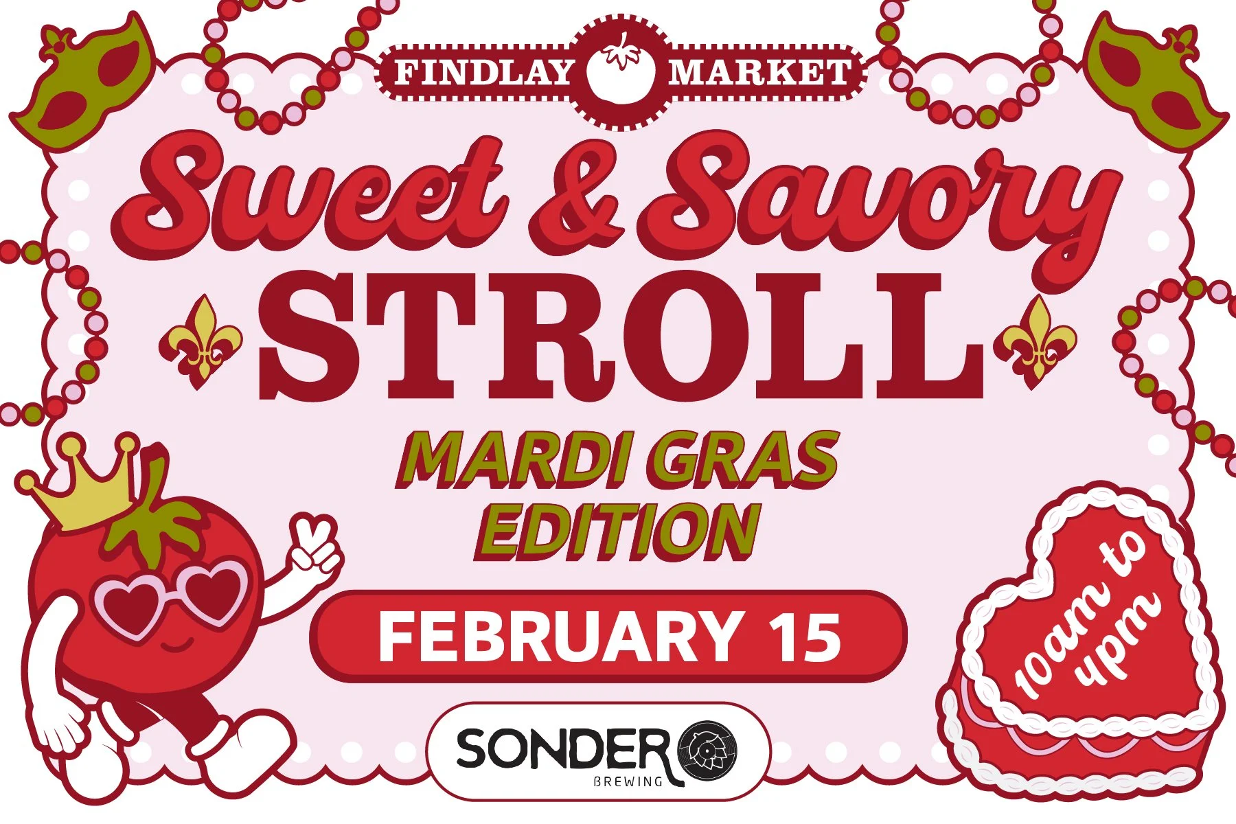Sweet &amp; Savory Stroll: Mardi Gras Edition 