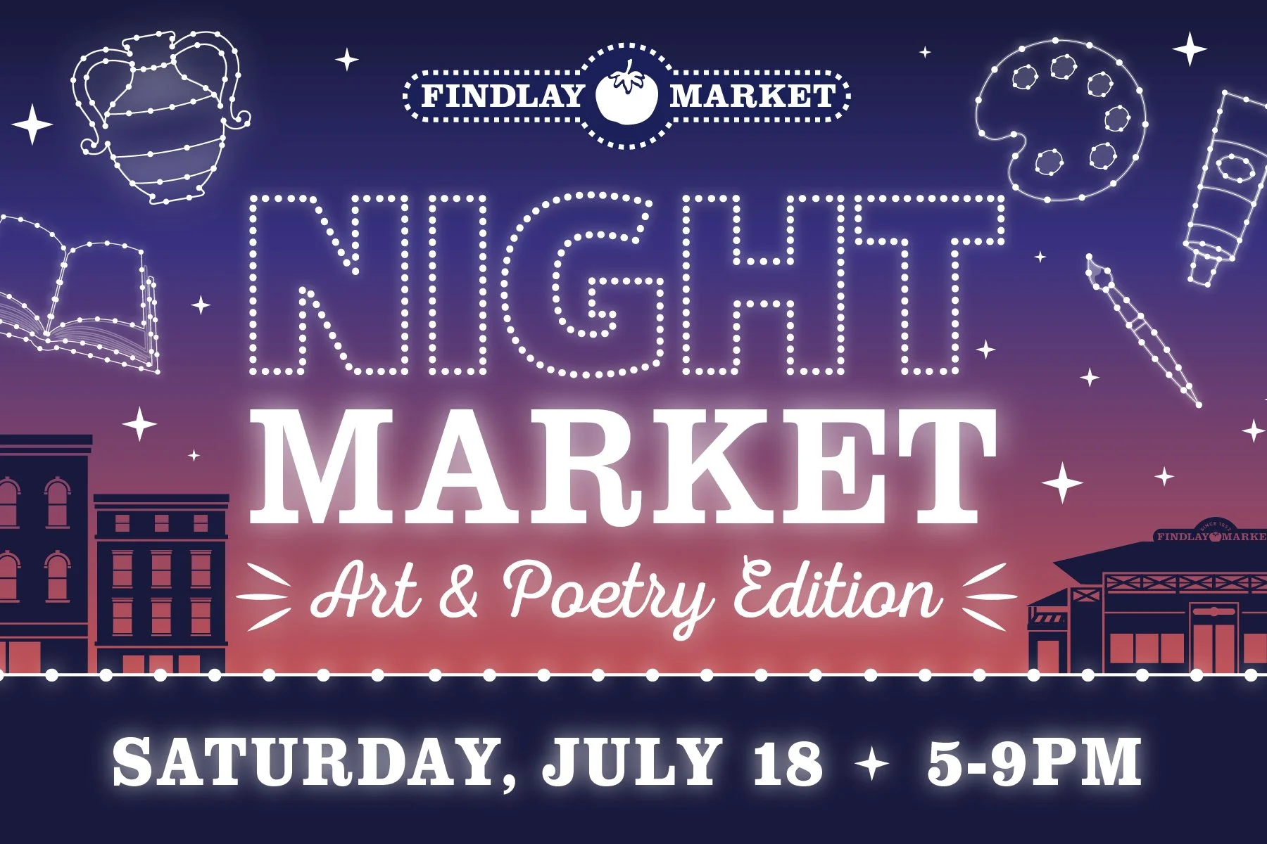 Night Market: Art &amp; Poetry Edition!