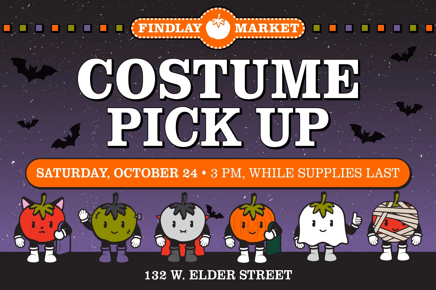 Costume Pickup Event