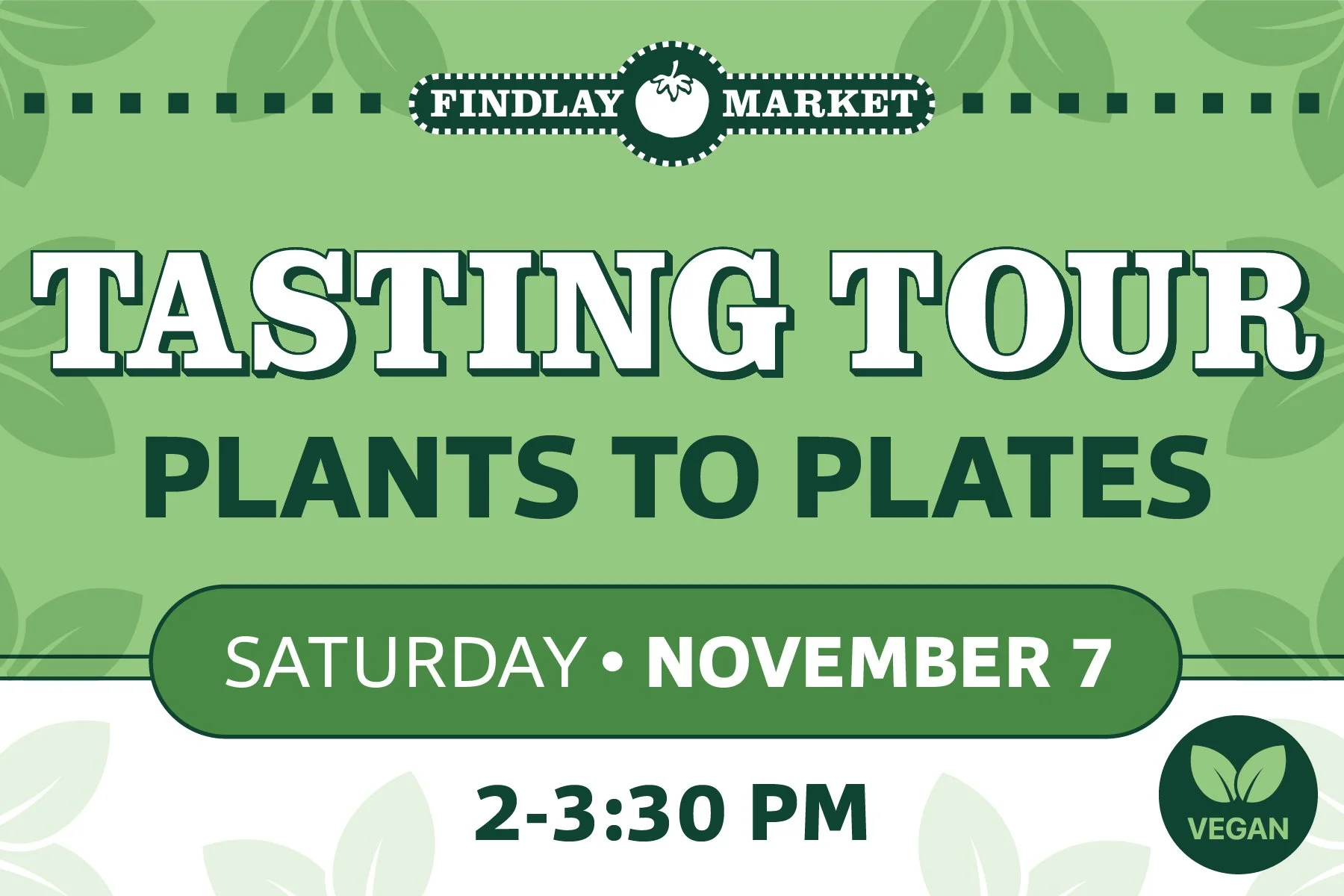 Plants to Plates Vegan Tasting Tour 