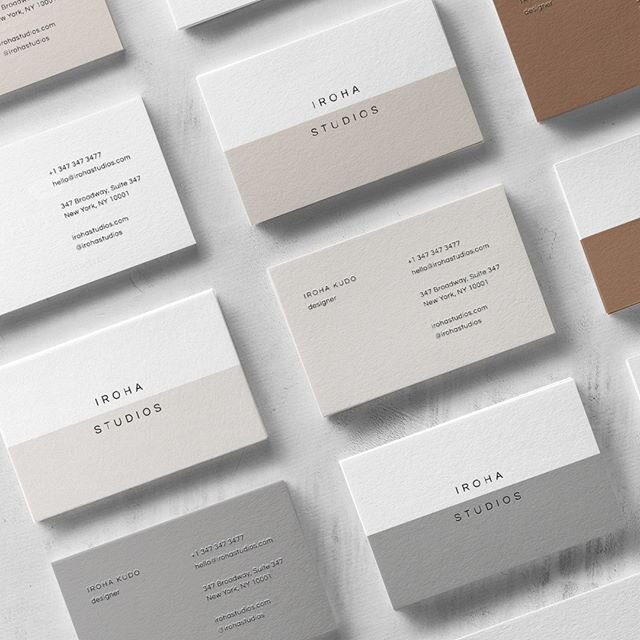 Have you met Iroha?⠀⠀⠀⠀⠀⠀⠀⠀⠀
⠀⠀⠀⠀⠀⠀⠀⠀⠀
Iroha is a bold yet refined business card template that carries your brand name loud and clear. With its dynamic color blocking and subtle font, it can be seamlessly adapted into many professions while maintaini