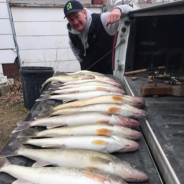 Another day of jigging wallets