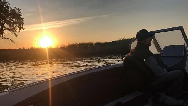 Took dad out for his 80th birthday to Lake Erie