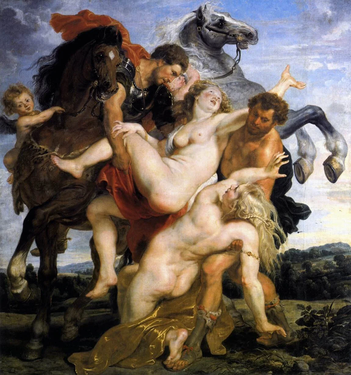 IL “RATTO DELLE FIGLIE DI LEUCIPPO” DI PIETER PAUL RUBENS