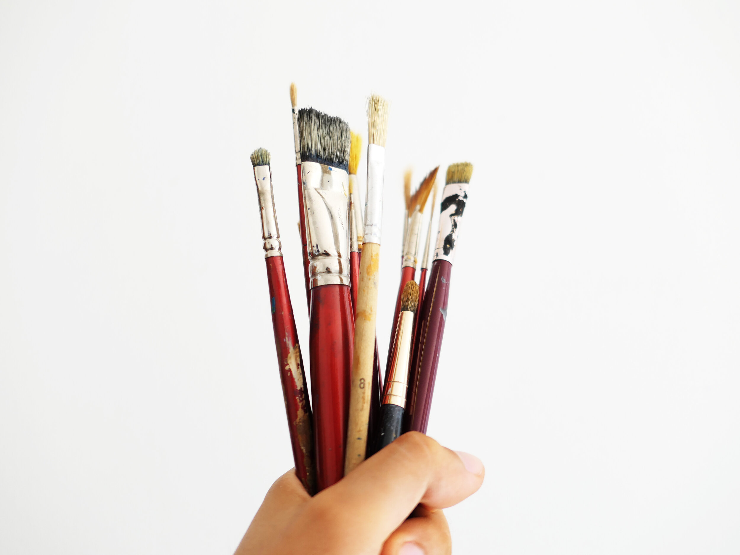 Come pulire i pennelli per la pittura ad olio PT 1 - Giuseppe Alletto —  Giuseppe Alletto