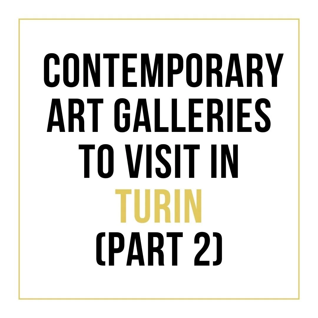 Contemporary Art Galleries to visit in Turin (Part 2)