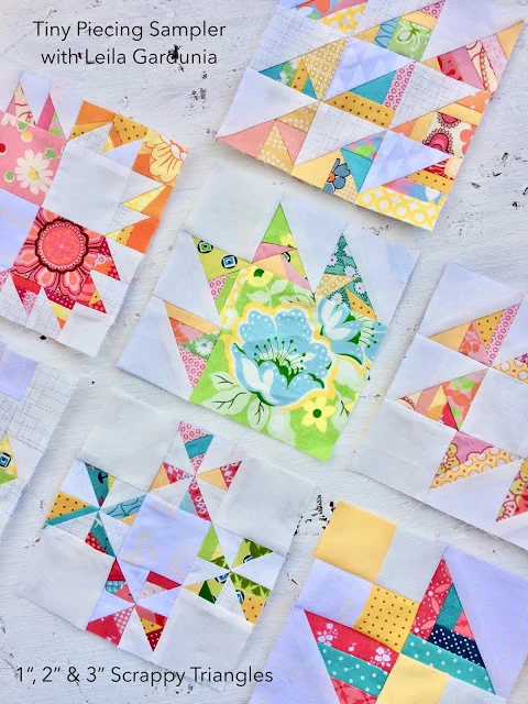 Welcome to the Tiny Piecing Sampler Quilt Along