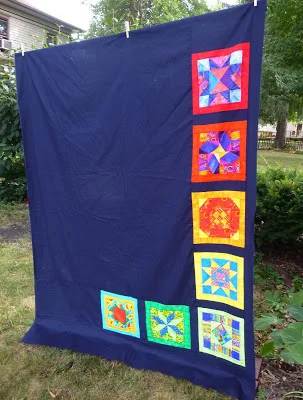 Turn Orphan Blocks into a Quilt with Negative Space