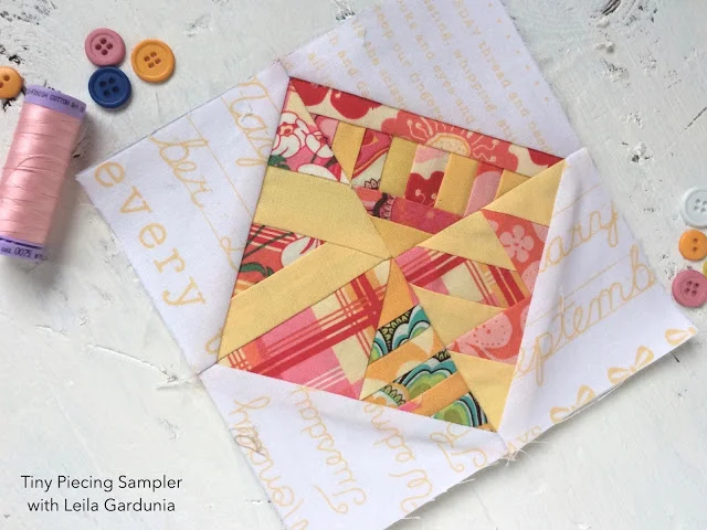 Block 7 - Tiny Piecing Sampler