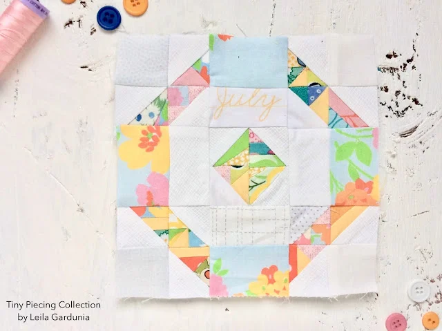 Block 6 - Tiny Piecing Sampler