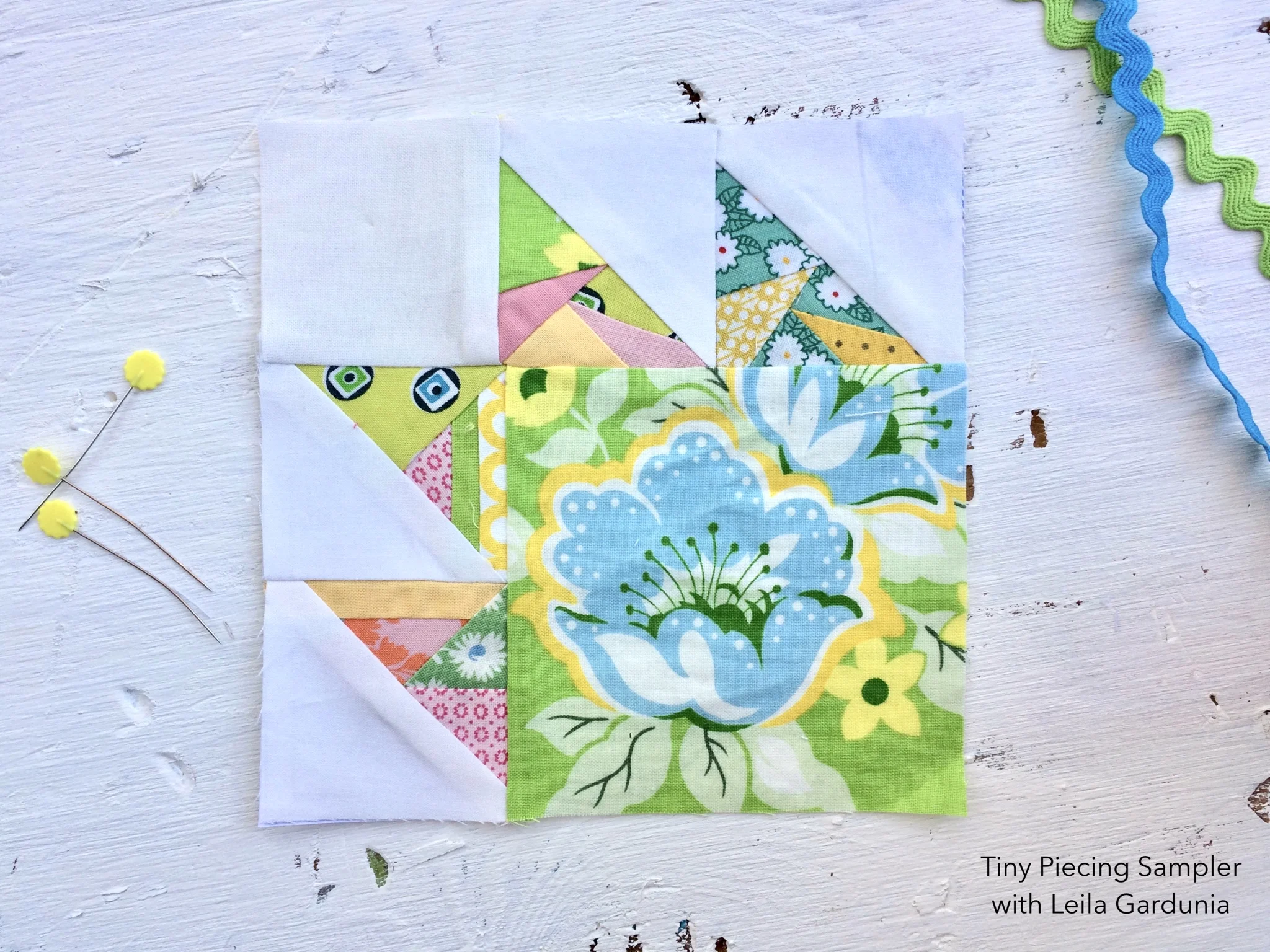 Block 10 - Tiny Piecing Sampler