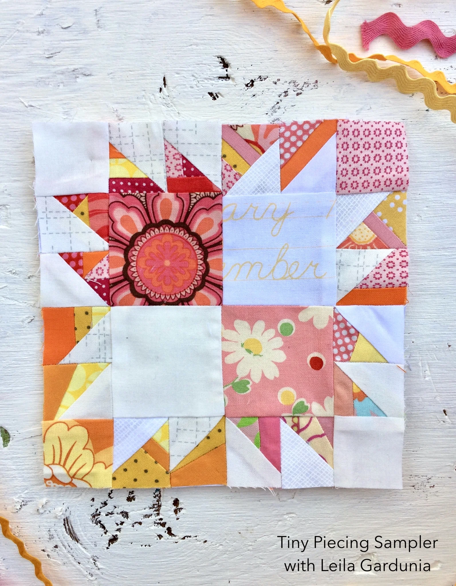 Block 12 - Tiny Piecing Sampler