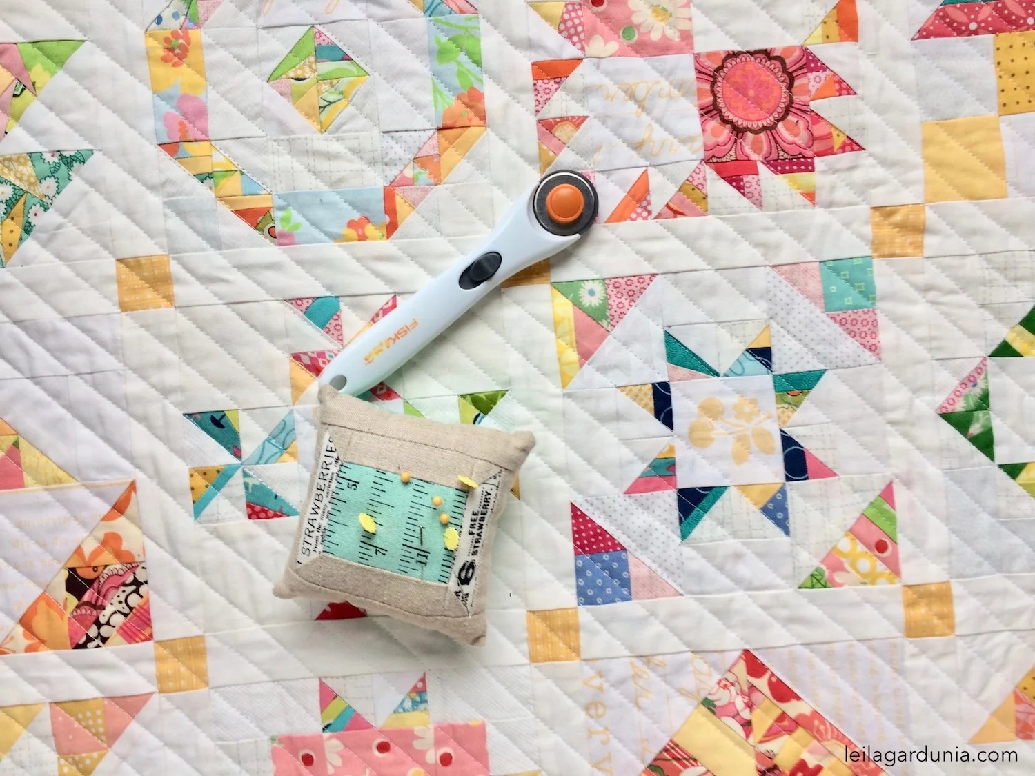 tiny piecing quilt sampler close up.jpg