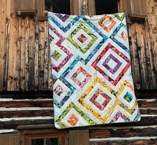 20+ Quilt Ideas Using (half square) Scrappy Triangles