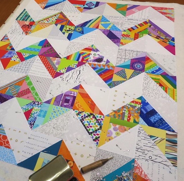 Quilt by @flourishingpalms