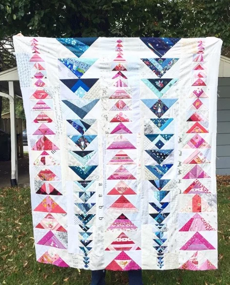 Scrappy Geese Quilt Along Finishes!