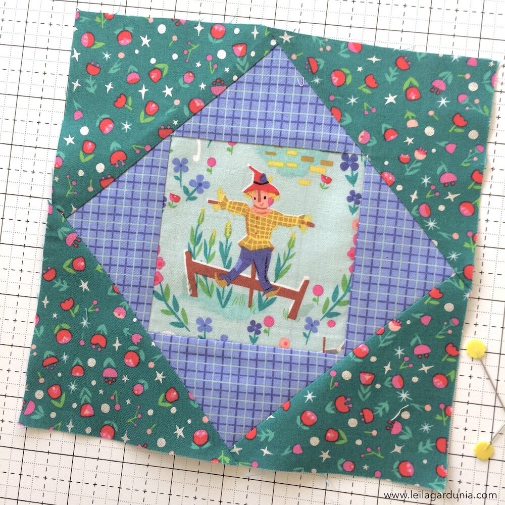 8" Economy Quilt Block Tutorial — Leila Gardunia