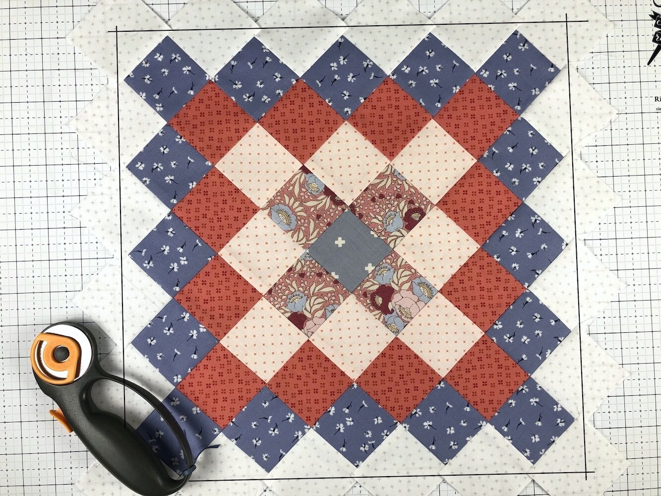 Jumbo Granny Square Quilt Block Tutorial