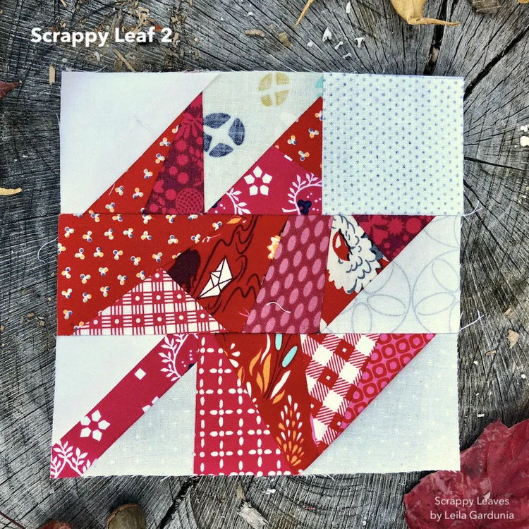PDF | Scrappy Stars | 6" Foundation Paper Pieced Quilt Block Pattern ...