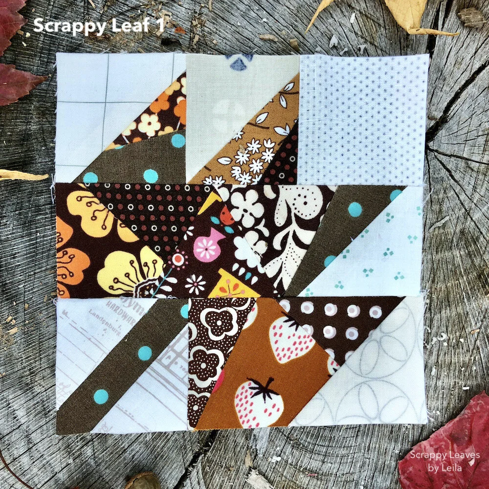 PDF | Scrappy Stars | 6" Foundation Paper Pieced Quilt Block Pattern ...