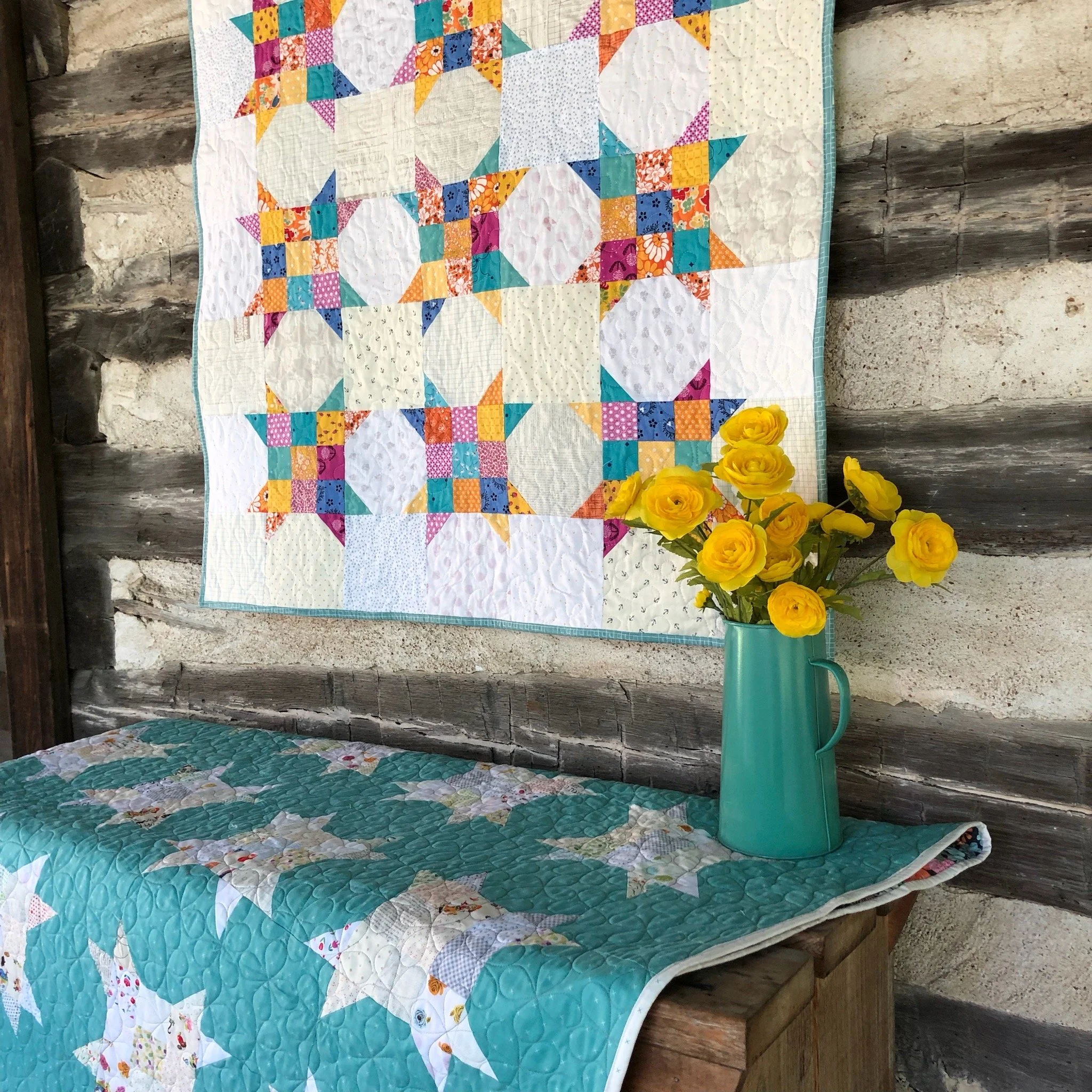 9 Patch Stars Blue and Scrappy.JPG