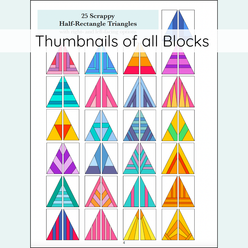 Half Rectangle Fractions