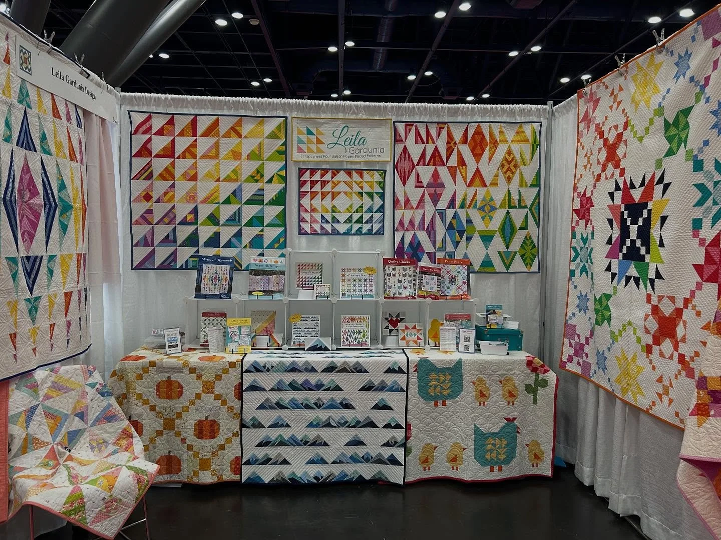 I’m late posting this but I had a great time exhibiting at QuiltCon Market at the beginning of the month. So many great conversations and ideas!