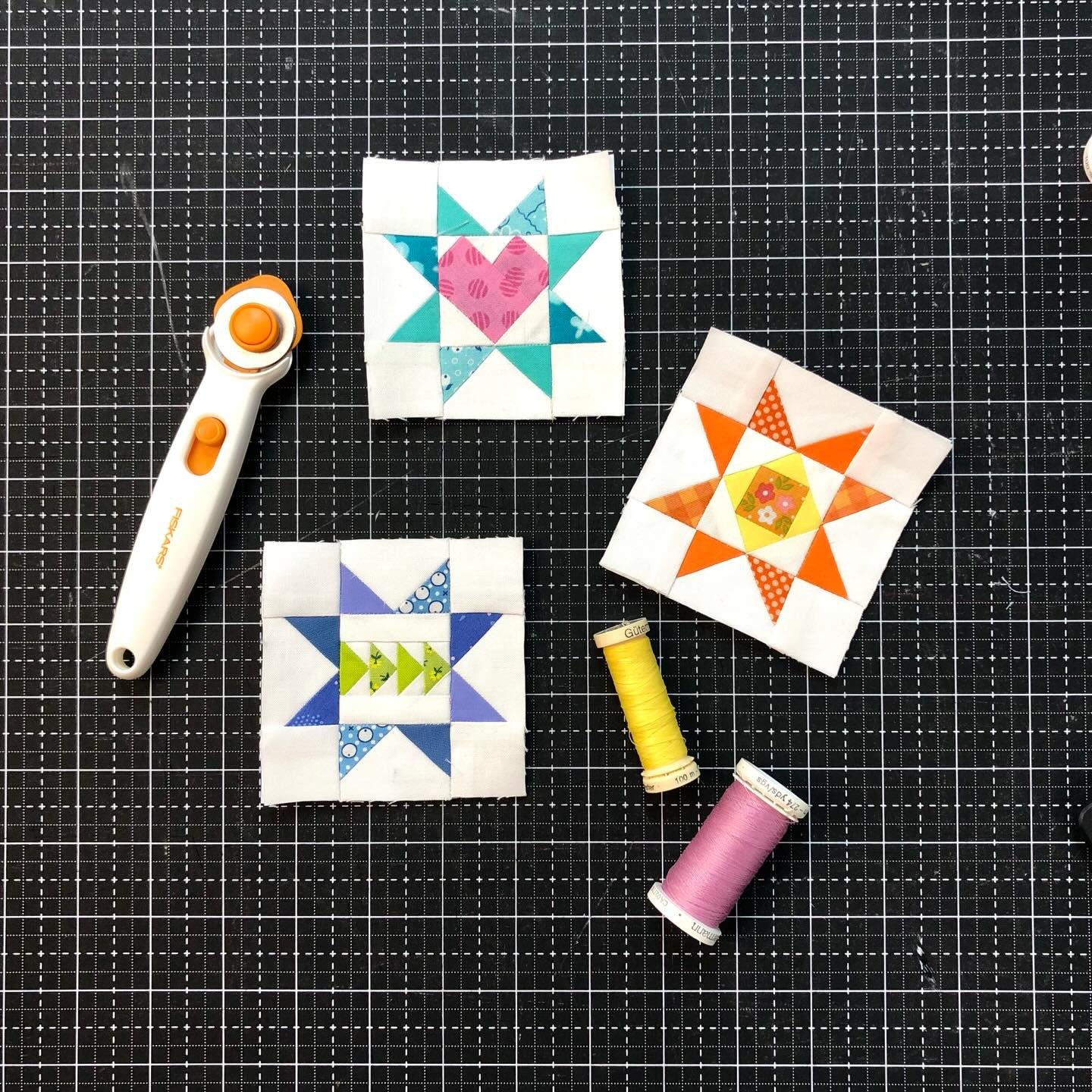 Use your smallest scraps! I&rsquo;ve got pre-printed and printable 3&rdquo; and 6&rdquo; Scrappy Star foundations to help you bust through them! 25 different star centers for tons of scrappy fun!

#scrappystars #scrappyfoundationpaperpiecing #leilaga