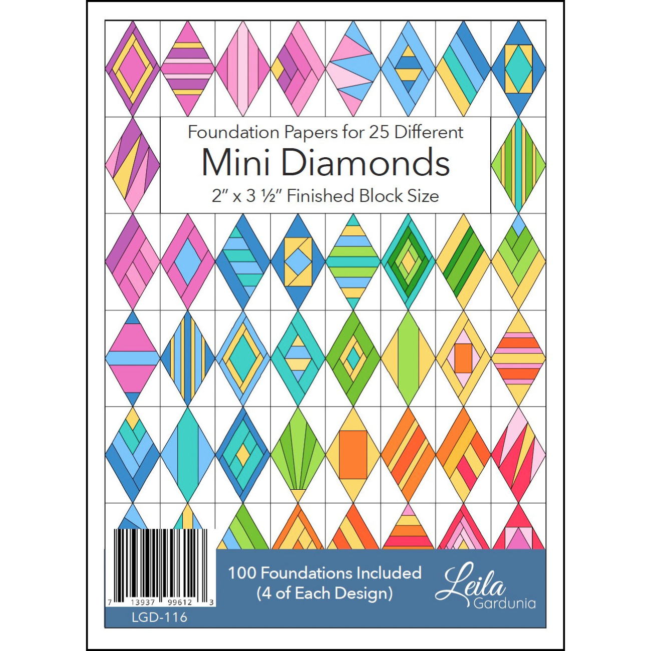 Foundation Pad | Mini Diamonds