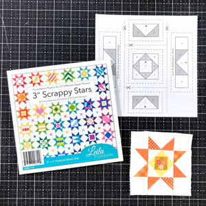 How to Foundation Paper Piece Scrappy Stars | Leila Gardunia Quilt Patterns