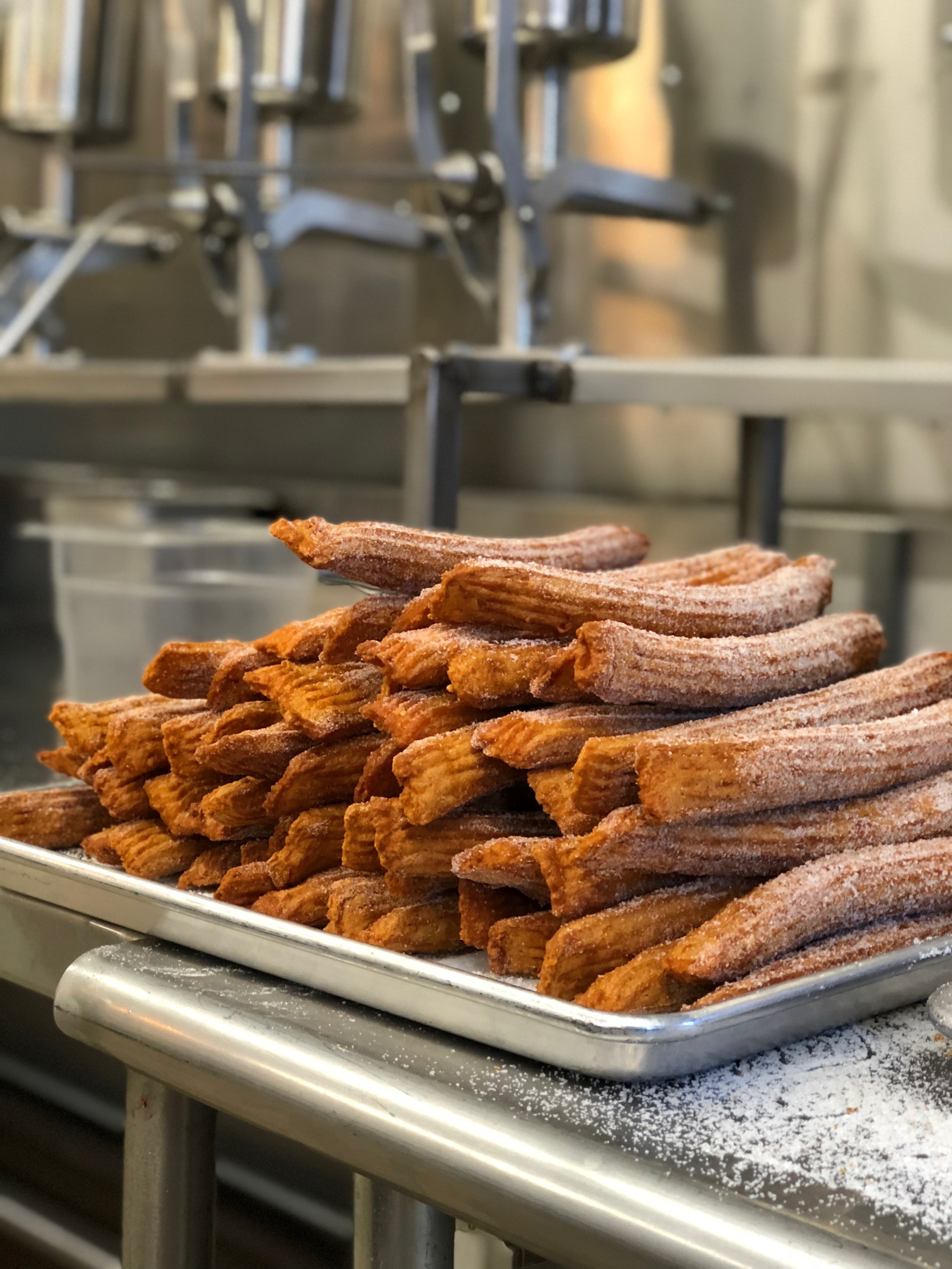 Our churros are vegan friendly.