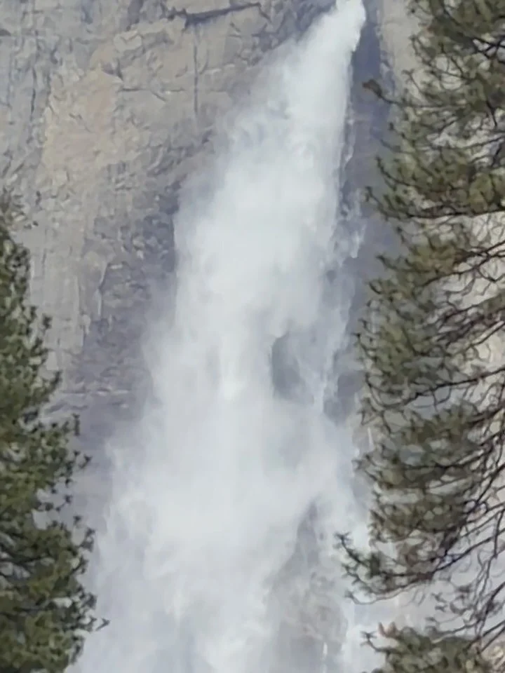 Day 2 of 3 on California&rsquo;s natural beauties. Chasing waterfalls in Yosemite. Get here quick, they won&rsquo;t last too long this year or pray for rain. #californiatourism #yosemite #vernalfalls #sanfrancisco