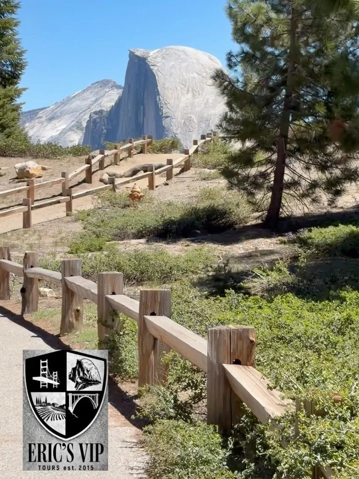 Glacier point has some pretty nice views. Half dome, all the big waterfalls and the valley floor below. Nice lunch spot on my overnight tour. #california #sanfranciscotourism #yosemite #ericsviptours