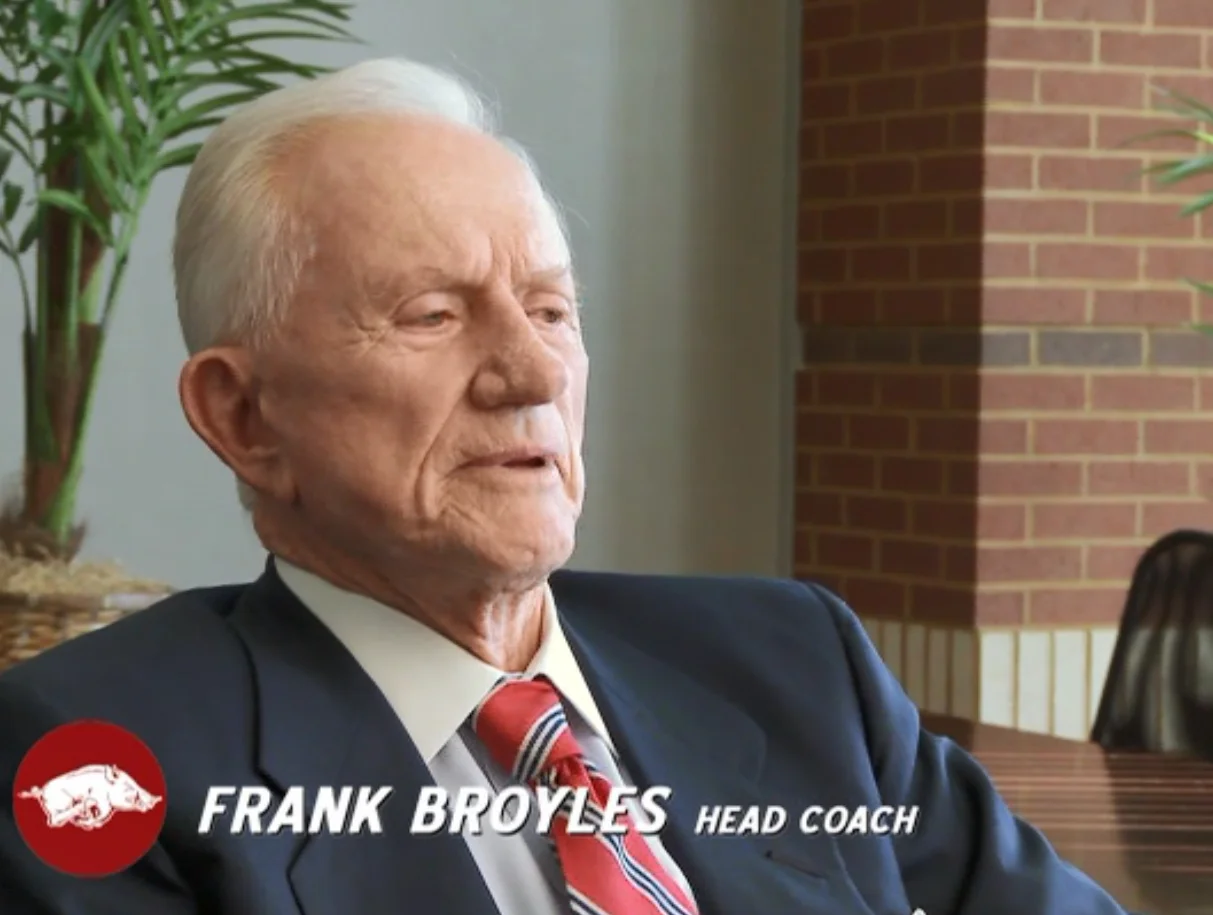 Former Arkansas Head Coach Frank Broyles