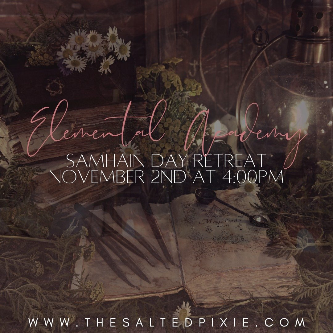 Step into the realm of Samhain with our retreat this November 2nd at 4pm. As the wheel of the year turns, we honor this sacred time of transition with a gathering dedicated to embracing the magic of the season. Join us for a 4-hour event filled with 