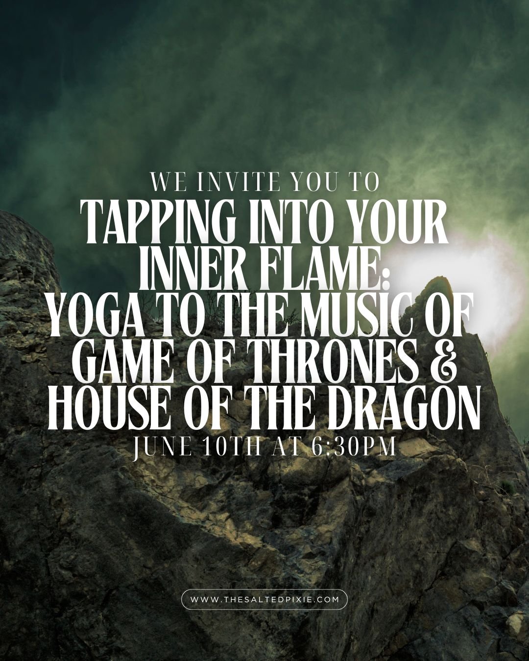 Tapping Into Your Inner Flame — Yoga to the Music of Game of Thrones & House of the Dragon