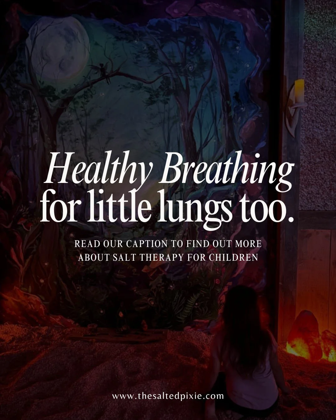 This season means school germs, changing weather, and stuffy noses &mdash; especially for kids. Salt therapy is a gentle way to support little lungs in a safe, playful environment.

As children breathe, tiny salt particles move through their airways,