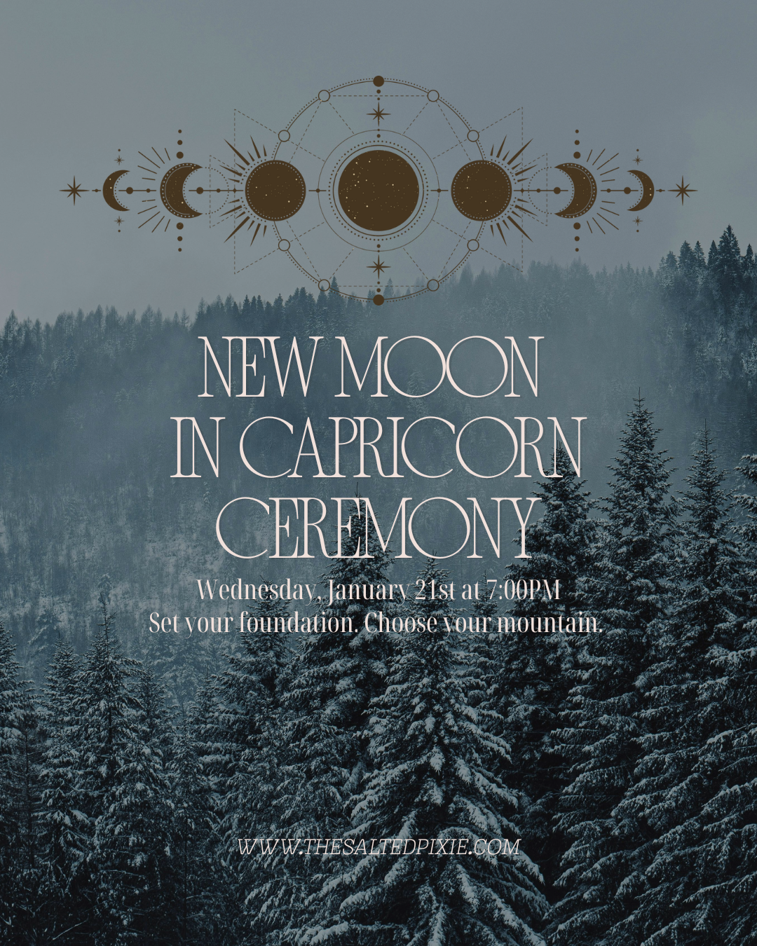 New Moon in Capricorn Ceremony