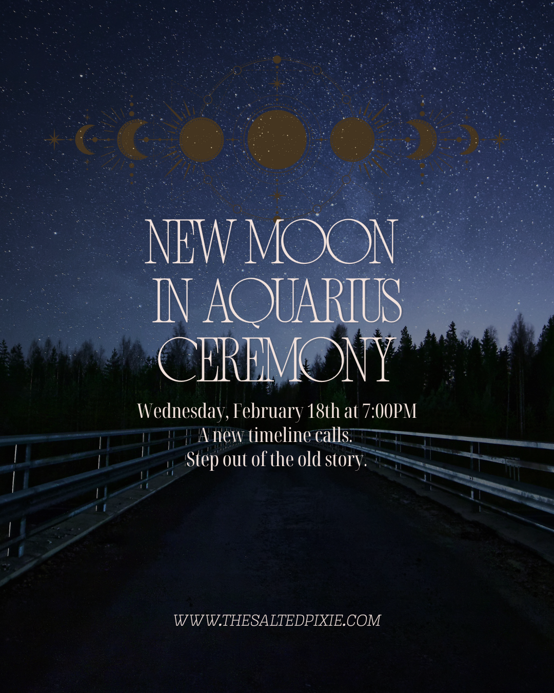 New Moon in Aquarius Ceremony