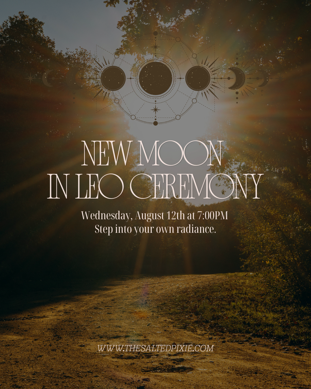 New Moon in Leo Ceremony