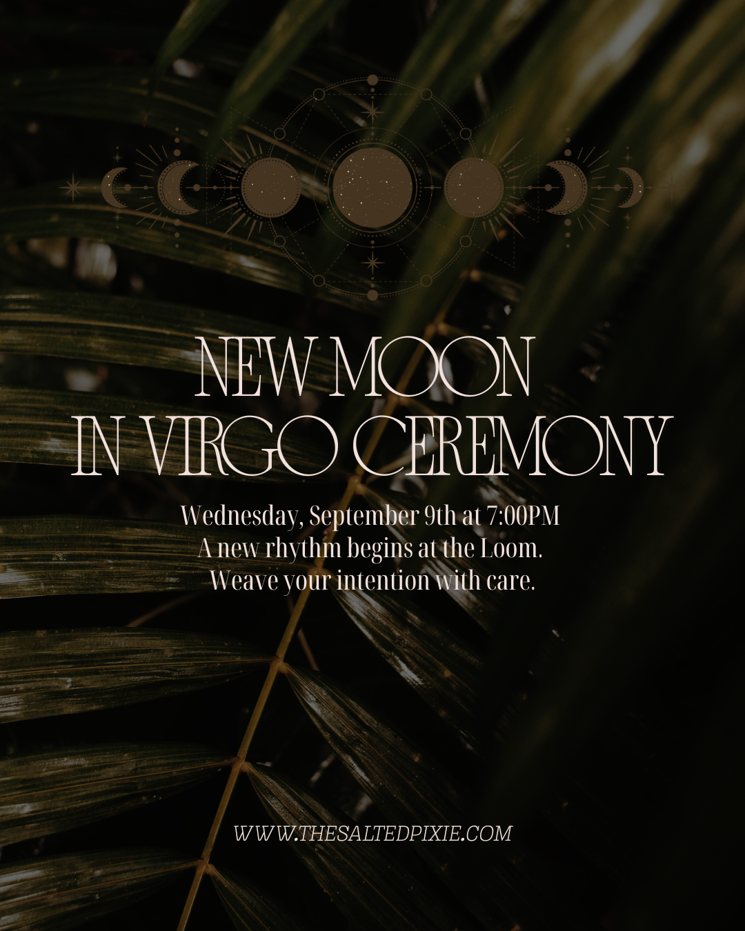 New Moon in Virgo Ceremony