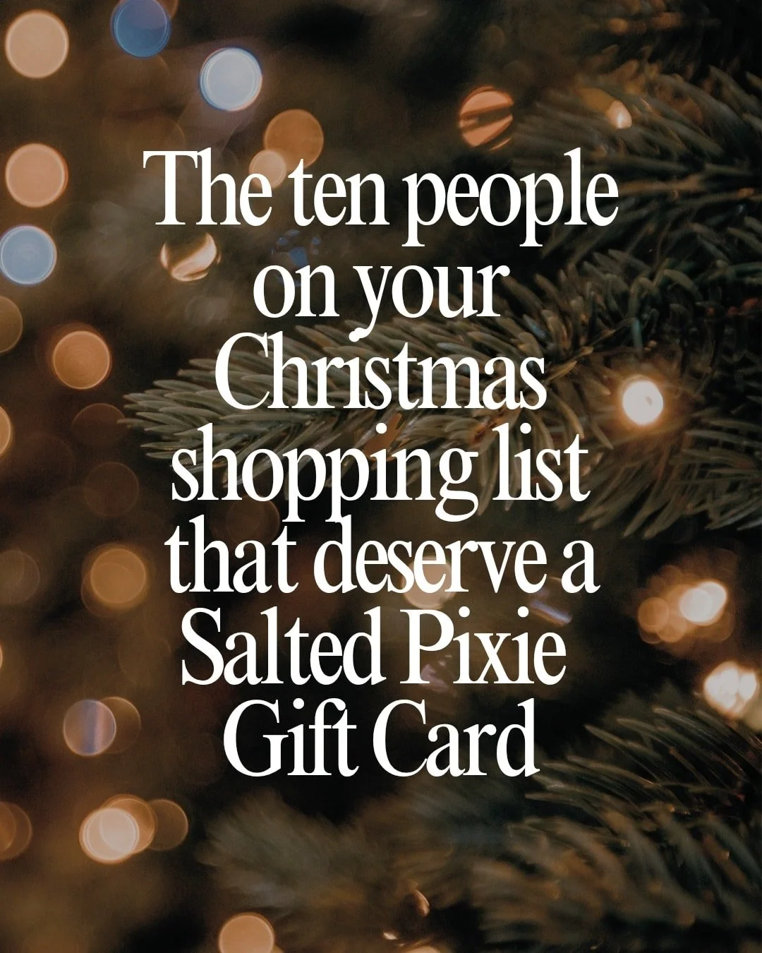The hours between now and Christmas are winding down, and while we don&rsquo;t believe gift-giving is the true reason for the season, many of us still have a few names on our list.

If you need a last-minute gift that&rsquo;s thoughtful and meaningfu
