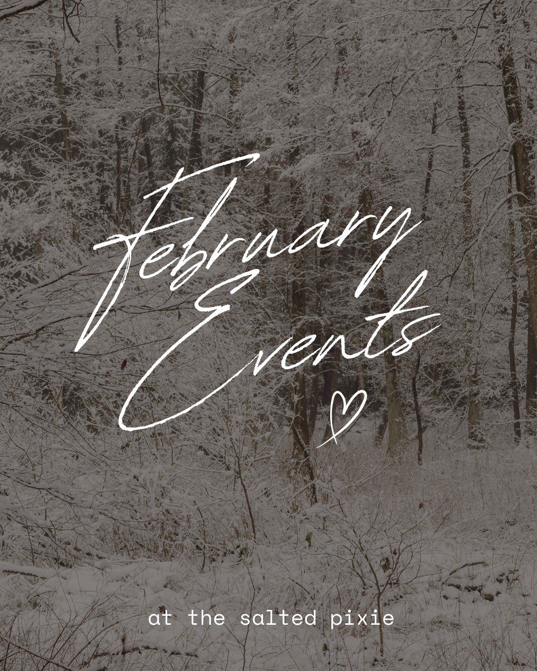 February feels different at the Pixie.

We&rsquo;re all still looking for stillness. Winter can feel long, and it seems like so many of us are craving a place to slow down&mdash;even when we&rsquo;re not quite sure how to do that on our own. Sometime