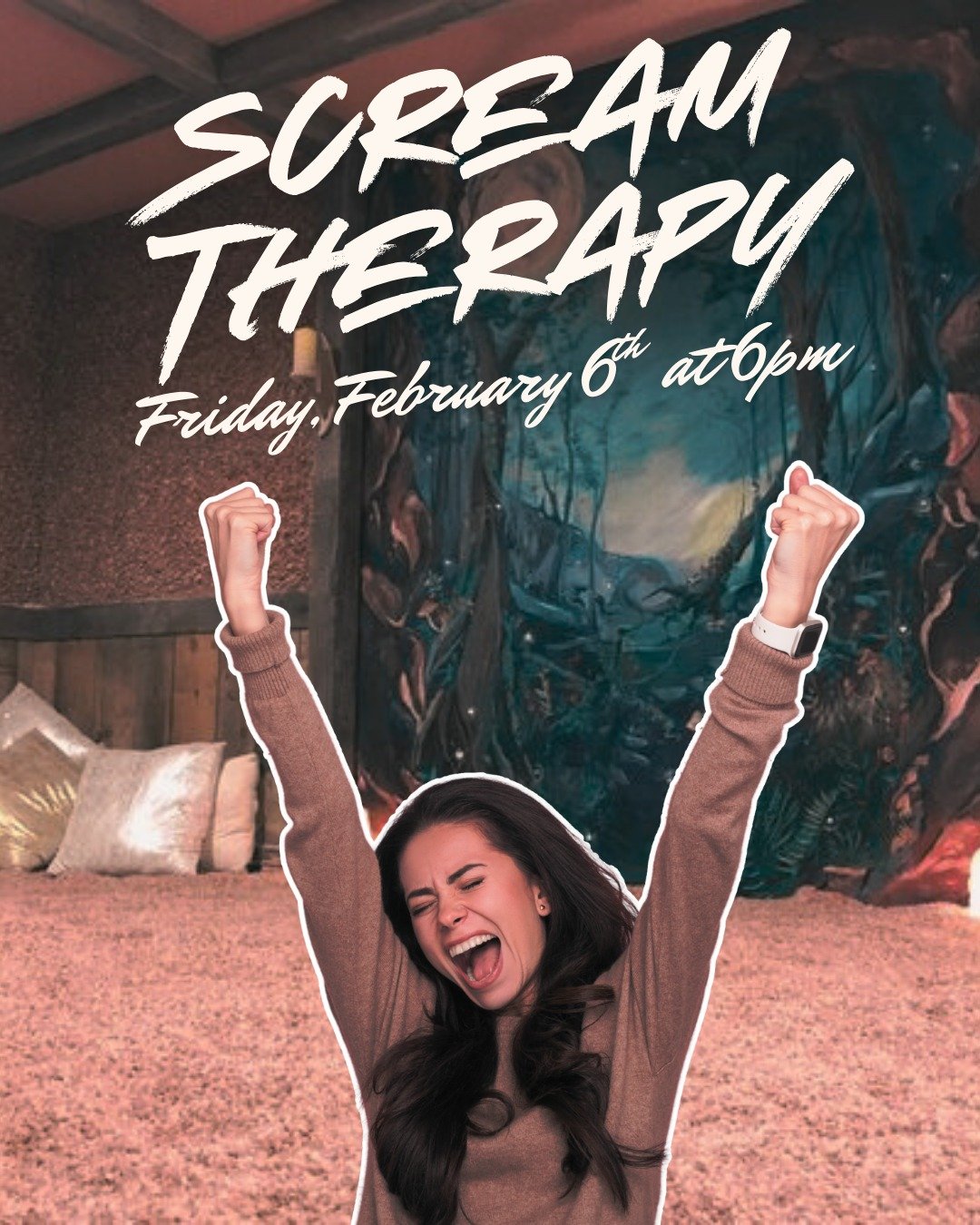 🖤 Scream Therapy is BACK &mdash; now once a month on Fridays! 🖤

We are so excited to welcome Tricia back to the Pixie. Our first Scream Therapy class was incredible, and we knew immediately this needed to become a regular offering.

What if your v