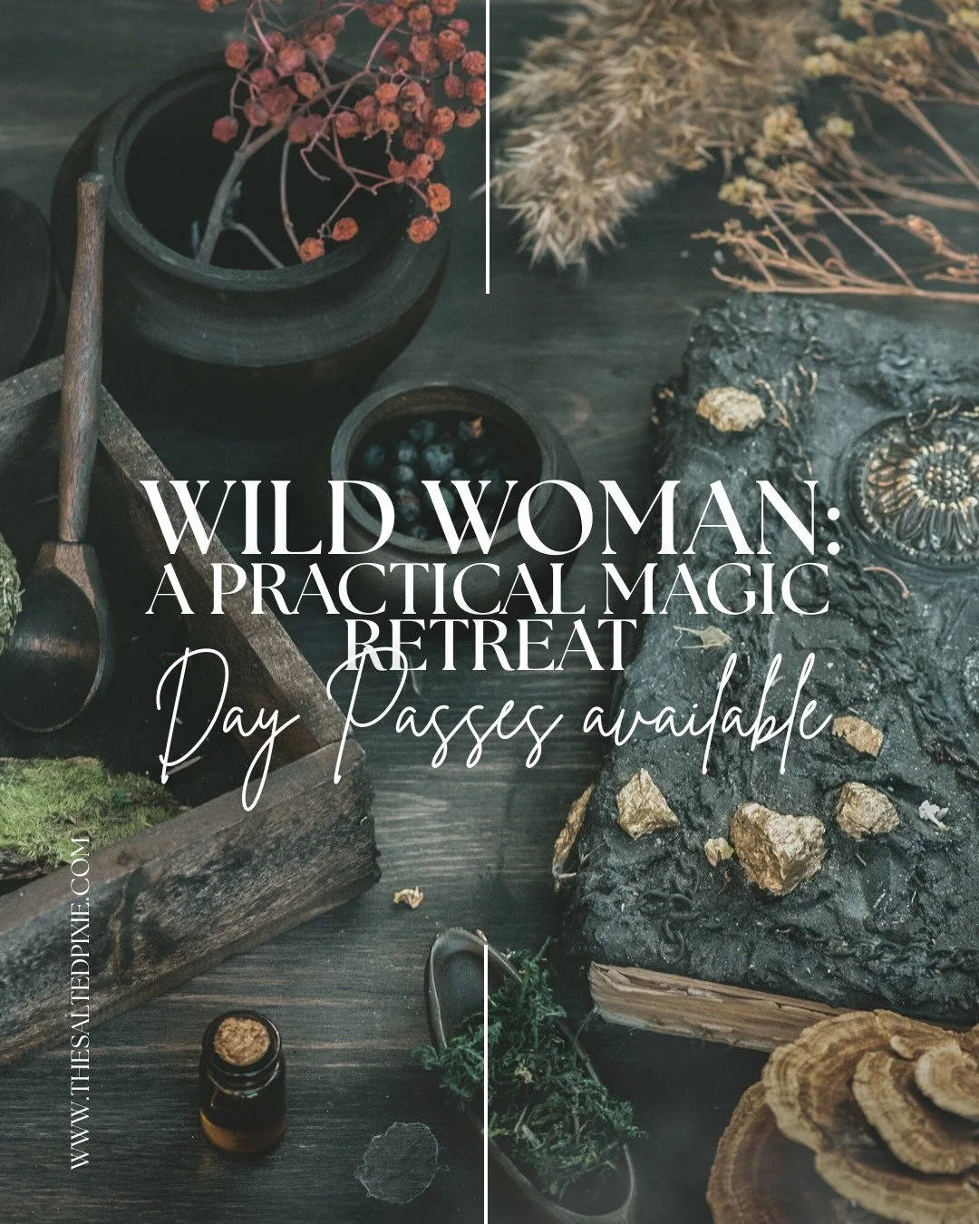 Not everyone can disappear for an entire weekend...but you can still enjoy midnight margaritas, dancing around the fire, and all the magic we offer. 

✨ Wild Woman Retreat &mdash; Day Passes Now Open ✨
April 24&ndash;26 | Lacawac Sanctuary

For $275 