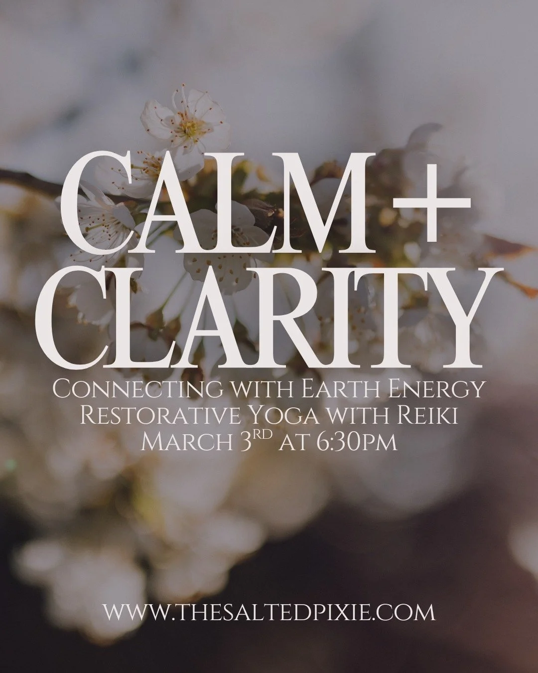 Calm + Clarity Restorative Yoga + Reiki