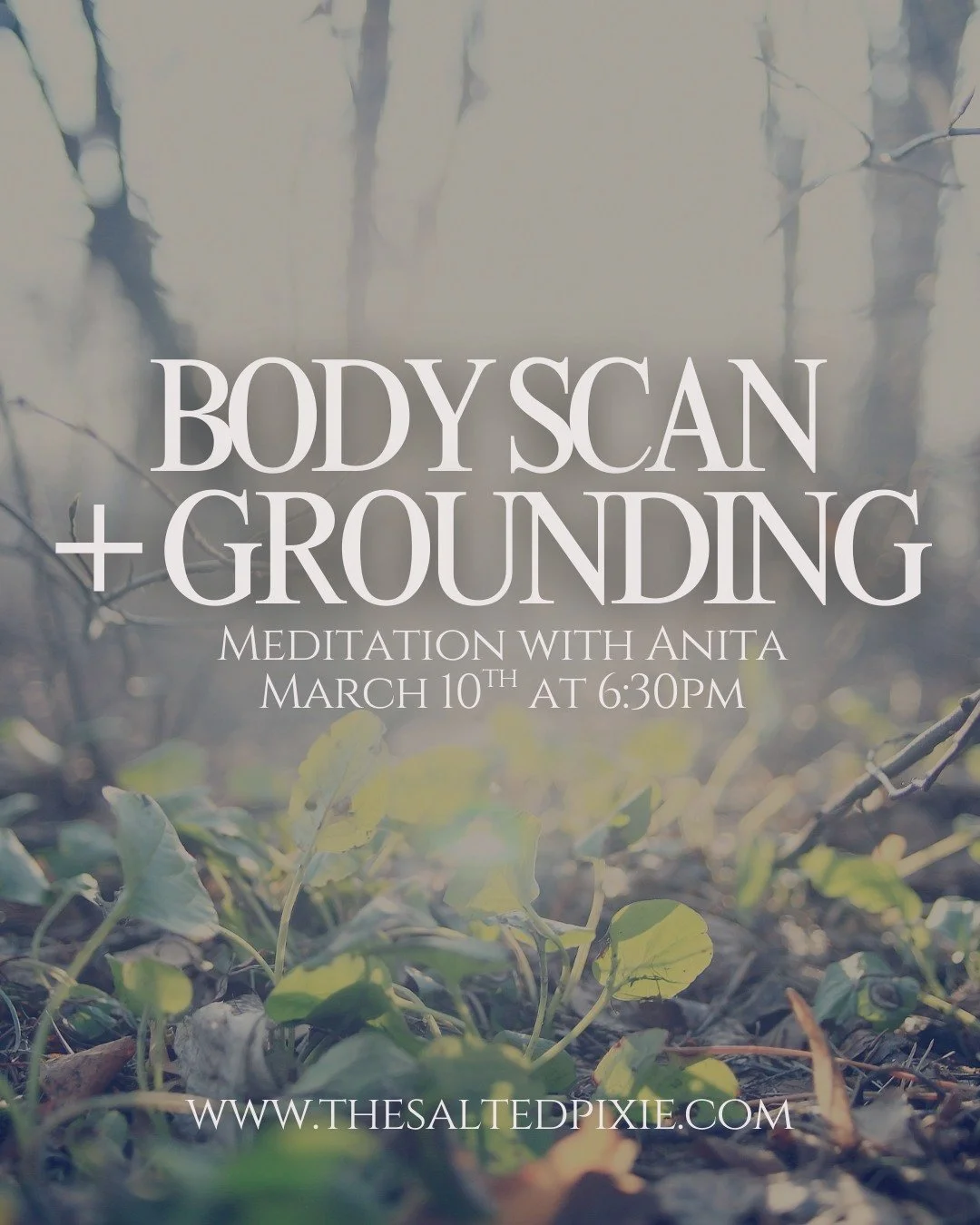 Body Scanning + Grounding Meditation