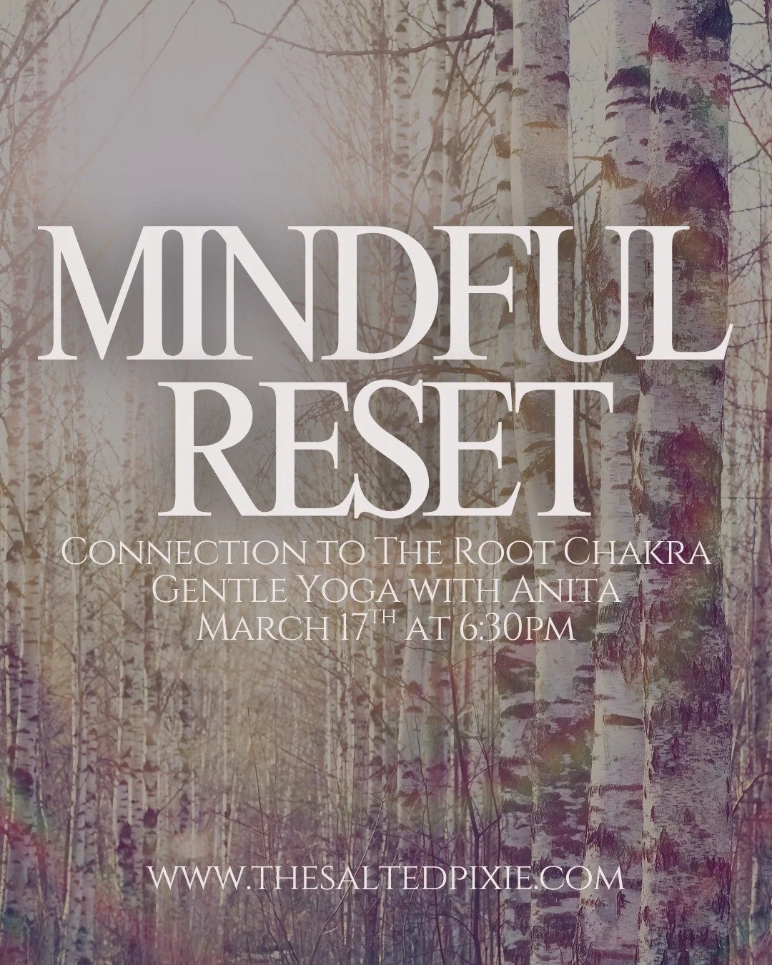Mindful Reset Yoga: Connecting to the Root