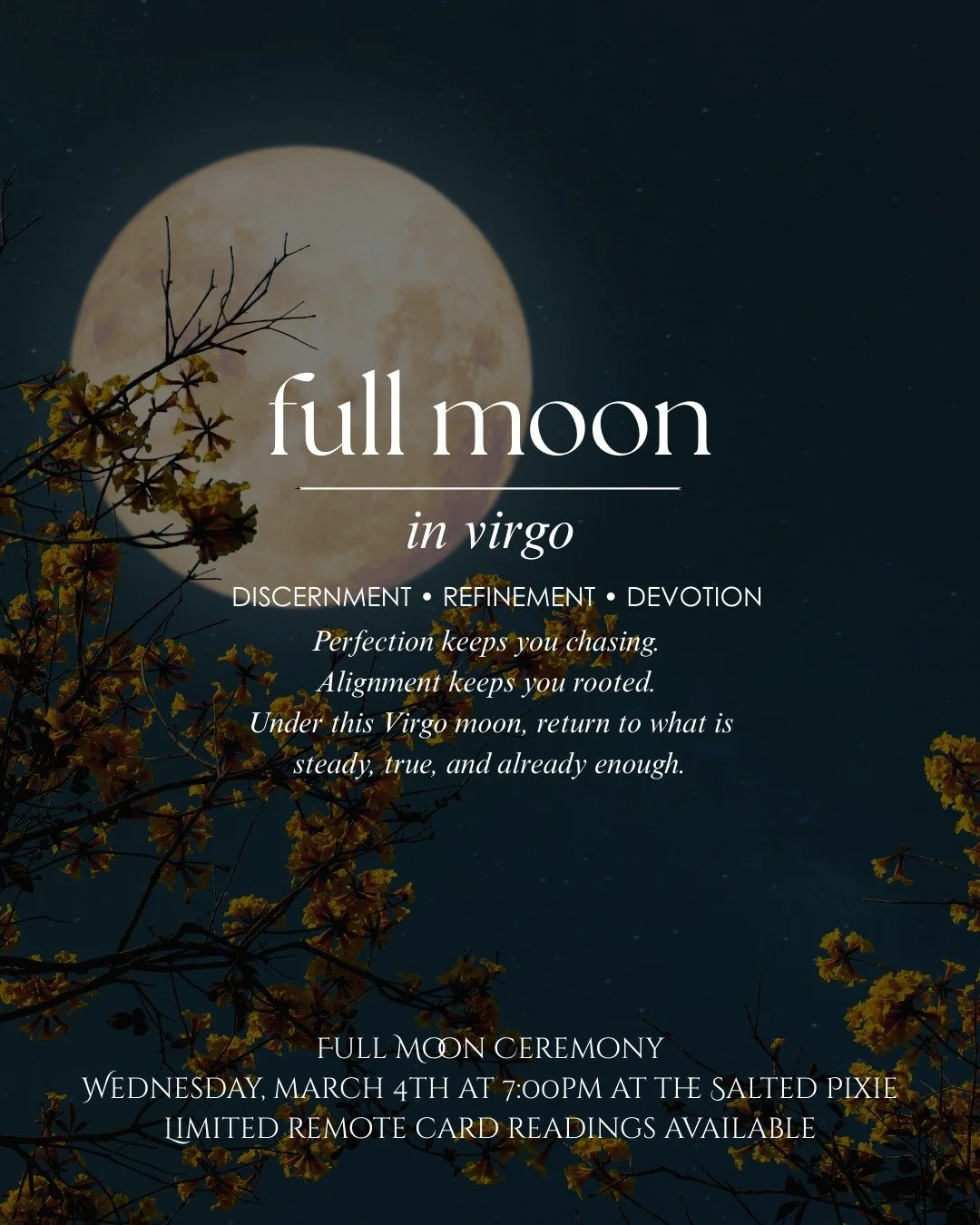 🌕 We are officially inside the eclipse corridor.

The Virgo Blood Moon is aligned with the South Node &mdash; a point of karmic release. Eclipses tend to illuminate what has already been shifting beneath the surface. In Virgo, the light falls on our