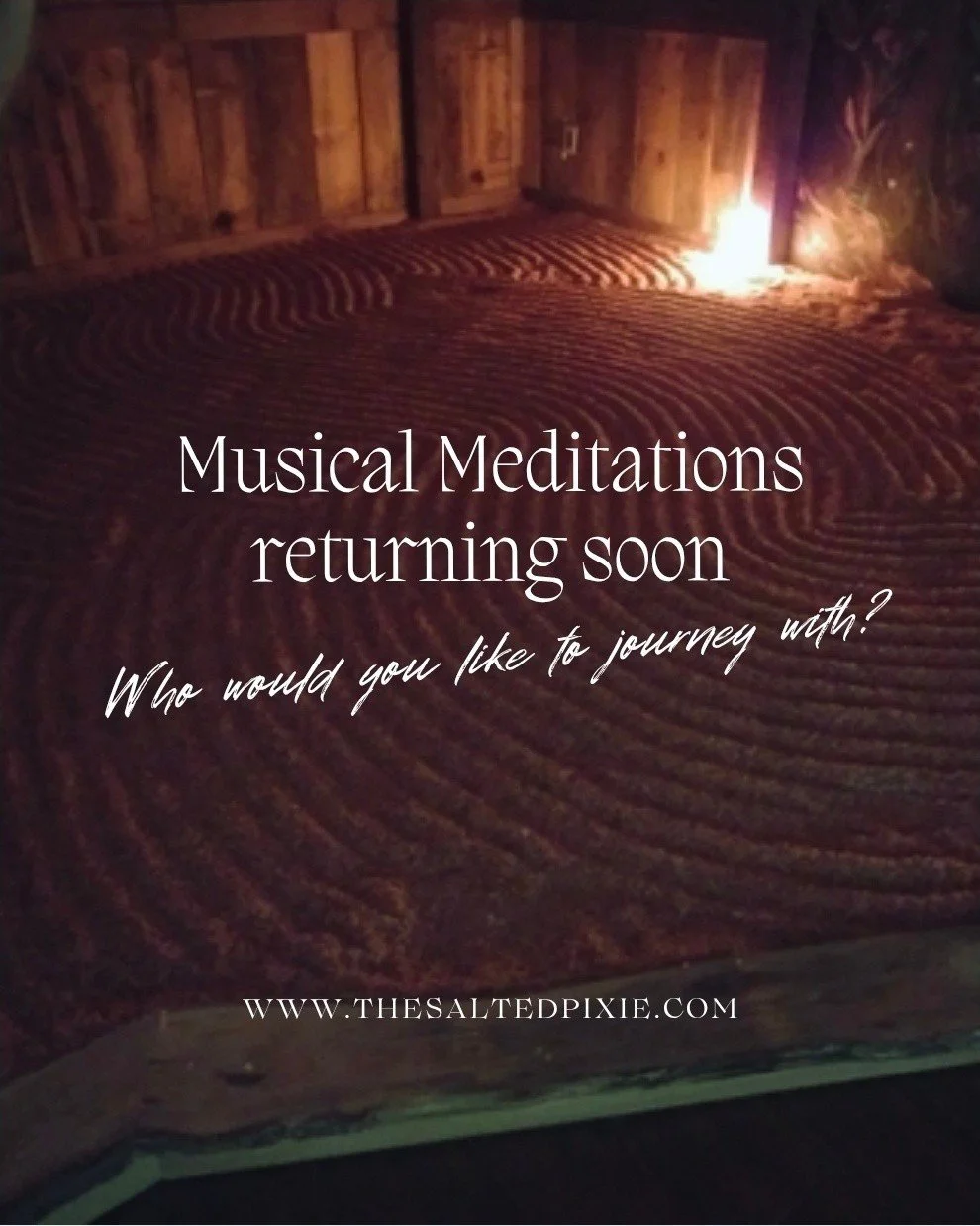 I took a little step back from offering my music meditations for a bit &mdash; not because I didn&rsquo;t love them, but because I love them so much that I never want them to feel routine.

These meditations have always felt really special to me. The